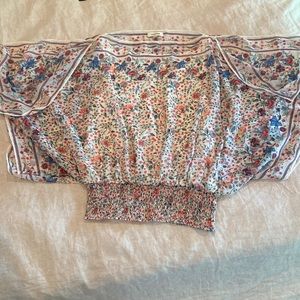 Small blouse with attached camisole. Small. Excellent condition. Floral print.
